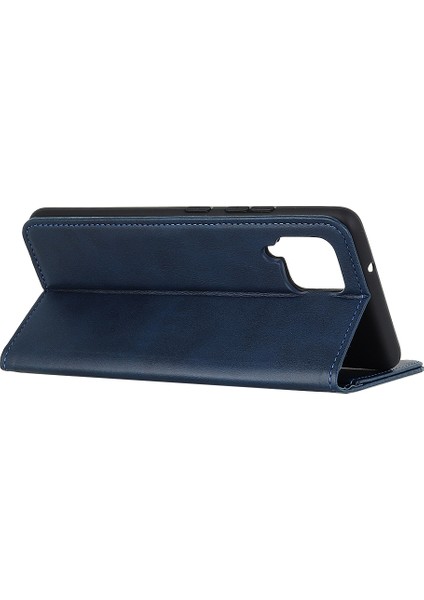 Samsung Galaxy A12 Anti-Drop Cüzdan Standı Kabuk Şok Geçirmez Flip Koruyucu Kapak Mavisi Için Telefon Kılıfı (Yurt Dışından) indirimleri