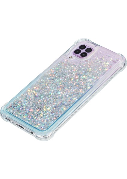 Samsung Galaxy A12-SILVER Için Glitter Powder Quicksand ve Tpu Koruma Arka Kapak Kılıfı (Yurt Dışından) fırsatları