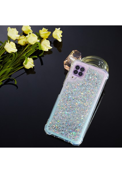 Samsung Galaxy A12-SILVER Için Glitter Powder Quicksand ve Tpu Koruma Arka Kapak Kılıfı (Yurt Dışından) indirimleri
