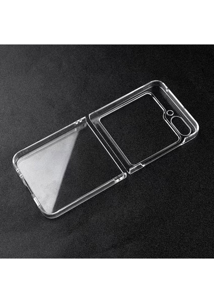 Samsung Galaxy Z Flip 5g Için Sert Pc Kılıfı, Shockproof Mobile Koruyucu Kapak-Beyaz (Yurt Dışından)
