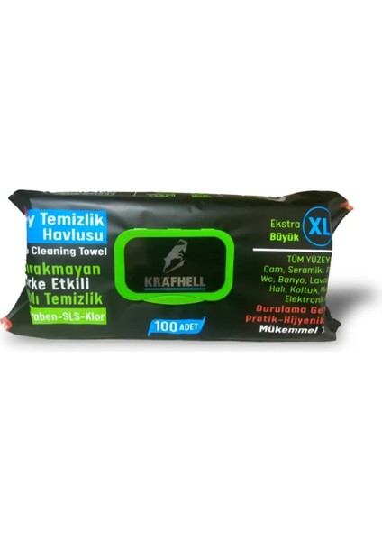 Fast & Clean Ekstra Büyük Yüzey Temizlik Havlusu Sirke Etkili Xl 100 Yaprak indirimleri