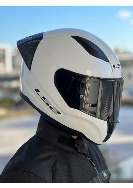 Rapid 2 Race Beyaz Kask