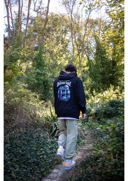 Unisex Oversize HuntedHouse Welcome Home Hoodie