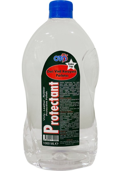 Deri Vinil Koruyucu Parlatıcı 1000 ml (Badem Yağı)