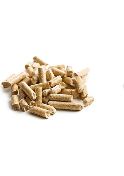 Pelet Yakıtı Kedi Kumu 6 mm %100 Doğal Çam Peleti 15KG