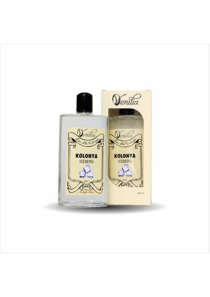 200 Ml Cam Şişe Venilia Iceberg Esanslı Kolonya - Iceberg Kolonyası