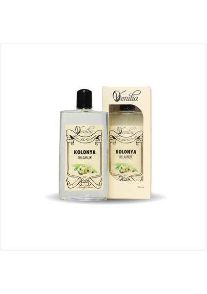 200 ml Cam Şişe Venilia Ihlamur Esanslı Kolonya - Ihlamur Kolonyası