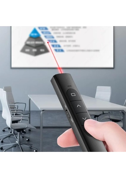 HP SS10 Wireless Presentation Flip Pen Kalem Pilli Kablosuz Lazer Sunum Kumandası