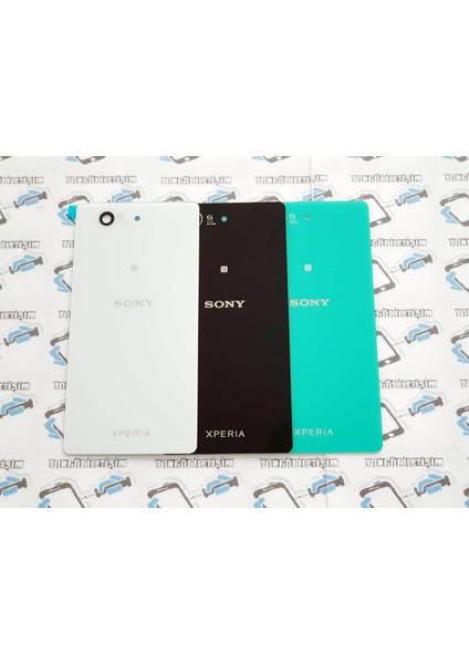 Sony Xperia Z3 Mini Arka Kapak Batarya Pil Kapağı Yeşil