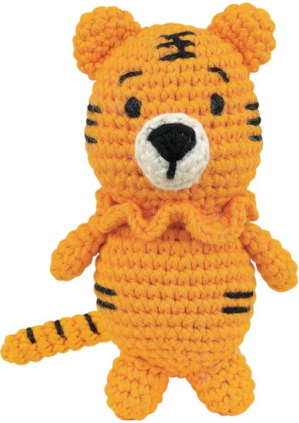 Tığ Işi Mini Amigurumi Yapım Kiti (Torey The Tiger)