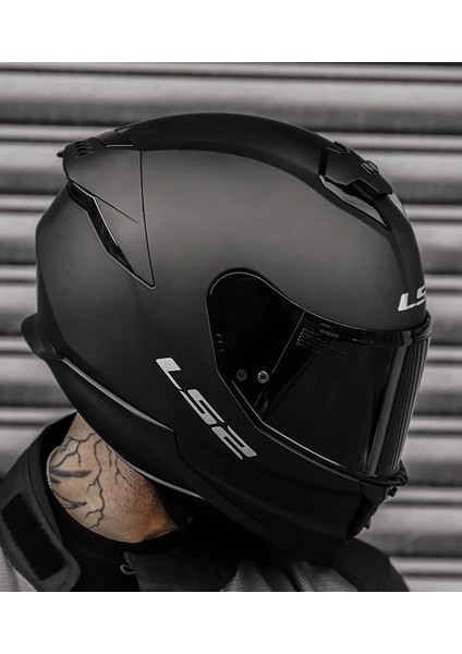 Sttream 2 Mat Siyah Kask ( Siyah+Şeffaf Cam ) modelleri