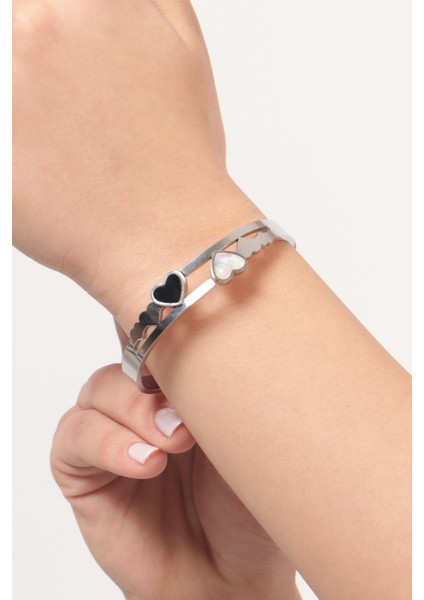 Paslanmaz Çelik Kalpli Bileklik Model1 fiyatları