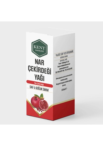 Nar Çekirdeği Yağı 100ML %100SAFDOĞALKATKISIZ Soğuk Sıkımpomegranate Cold Press indirimleri