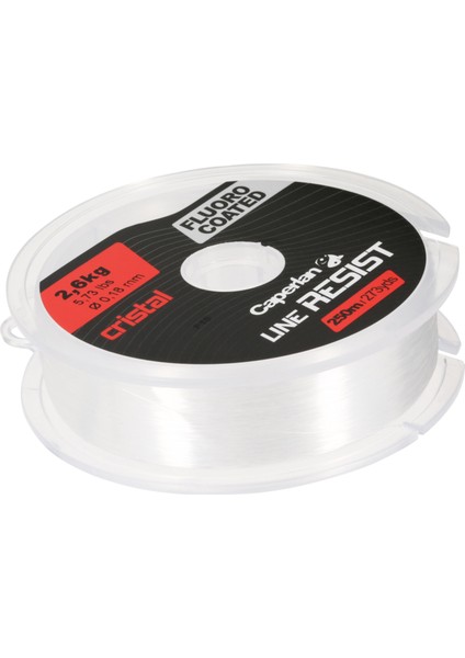 Caperlan Fluoro Kaplama Balıkçılık Misinası - 250 M - Şeffaf - Line Resist