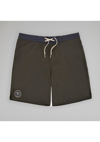 Olaian Erkek Uzun Deniz Şortu/Boardshort - Haki - LONG 100 fiyatları