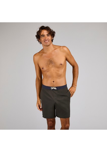 Olaian Erkek Uzun Deniz Şortu/Boardshort - Haki - LONG 100 modelleri