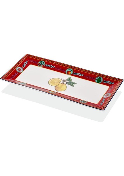 Summer 2li Büyük Dikdörtgen Tabak 30X15 cm 1BSF-1752SM