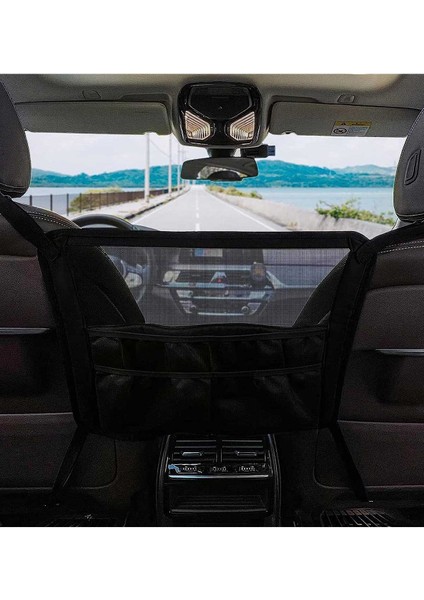 Araba Arka Koltuk Arası Koruma Filesi Organizer & Koltuk Arası Çanta fiyatları