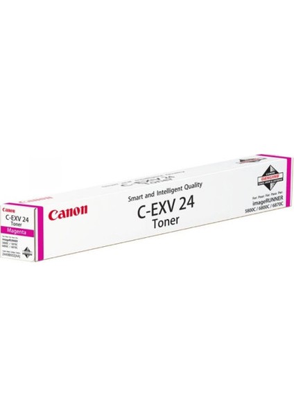 Renklim Canon C-EXV24M (2449B002) Kırmızı Orjinal Toner - IR-C5068 / IR-C5058 / IR-C5800