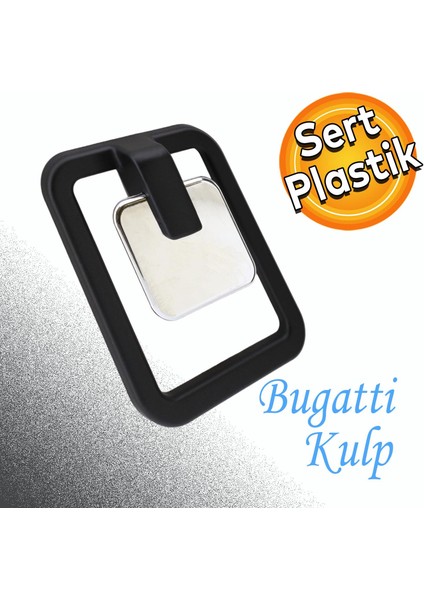 Mobilya Konsol Büyük Bugatti Sarkaç Dolap Çekmece Kulpu Kulbu Krom Mat Siyah Plastik Kulp