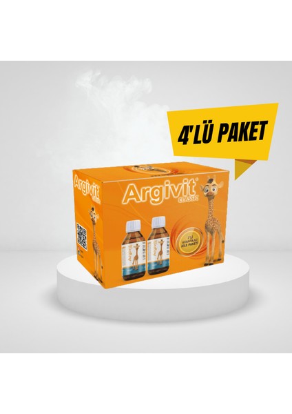 Classic Şurup 2'li Aile Paketi 4 Adet 150 ml