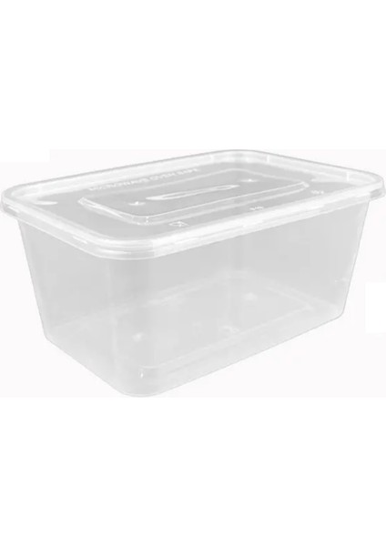 3 Adet Saklama Kabı 1700 ml