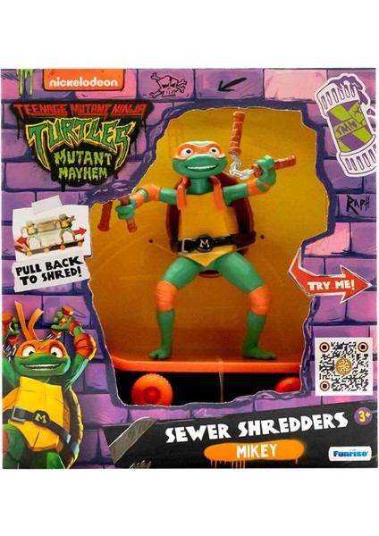 Giochi Preziosi Tmnt Mutant Mayhem Aksiyon Figür Mıkey 71055