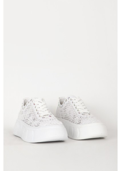 7962 Kadın Transparan Sneaker