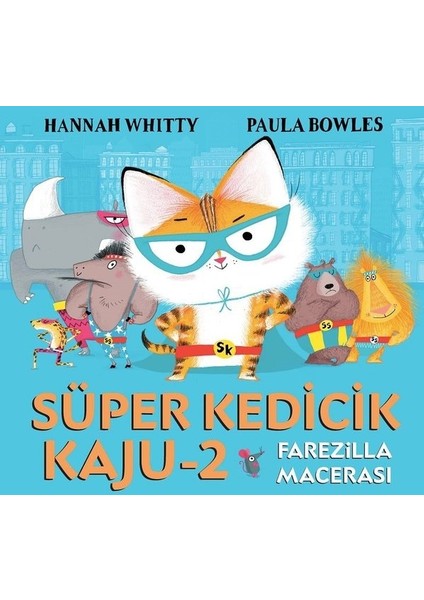 Süper Kedicik Kaju - Ninjalar Gece Nöbetinde (Kahramanlık Hikaye Seti)