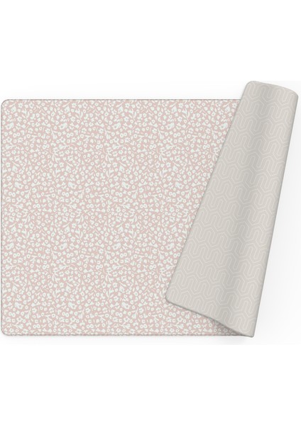 Dwinguler Bloom & Entry - Çift Taraflı Premium Dolgulu Oyun Matı 210CMX140CMX1,3CM