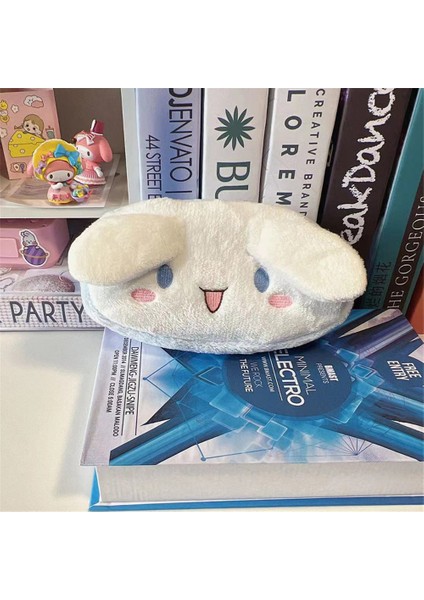Japon Kirby Cinnamon Dog Melody Kurome Peluş Yüksek Görünümlü Büyük Kapasiteli Beyaz ve Mavi Yla (Cinnamon Dog) Kalem Kutusu (Yurt Dışından)