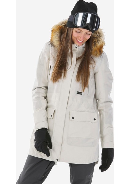 Dreamscape Kadın Snowboard Montu - Bej - SNB 500