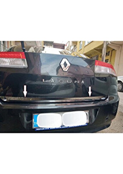 Ebal Oto Renault Laguna Krom Bagaj Alt Çıtası 2008 ve Üzeri P.çelik