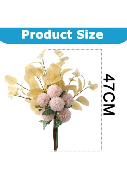 Yapay Okaliptüs Yaprağı Topu Krizantem Buketi (Yurt Dışından) fiyatları