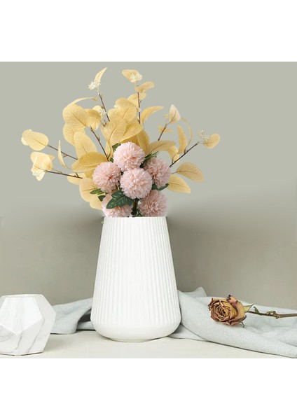 Yapay Okaliptüs Yaprağı Topu Krizantem Buketi (Yurt Dışından) indirimleri