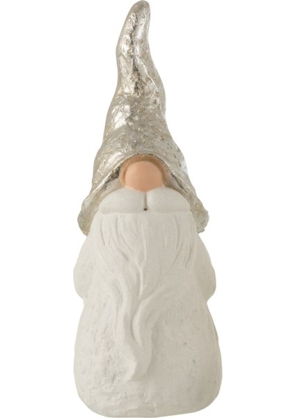 Gümüş Şapkalı Noel Baba / Ayakta