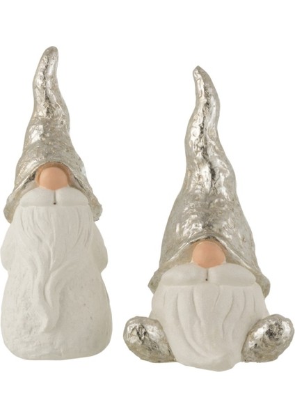 Gümüş Şapkalı Noel Baba / Ayakta fiyatları