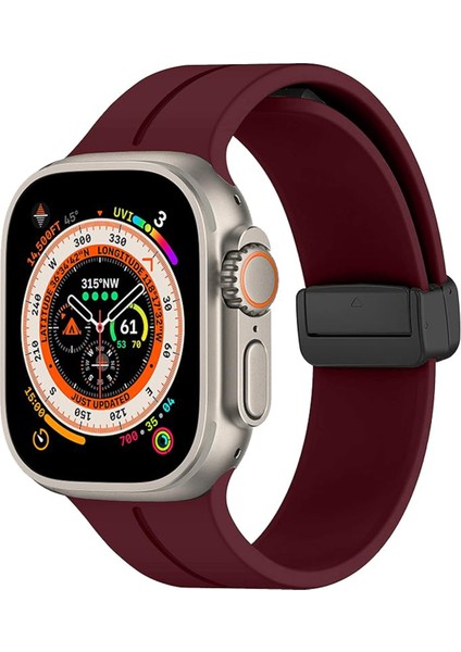 Apple Watch Uyumlu 38MM 40MM 41MM 1/2/3/4/5/6/se/7/8/9 Kordon Mıknatıslı Kordon