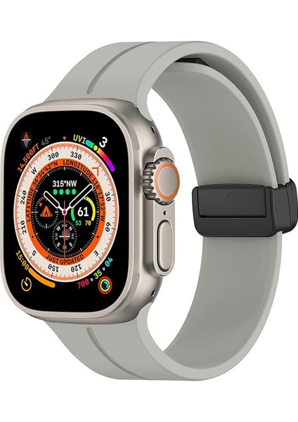 Apple Watch Uyumlu 38MM 40MM 41MM 1/2/3/4/5/6/se/7/8/9 Kordon Mıknatıslı Kordon