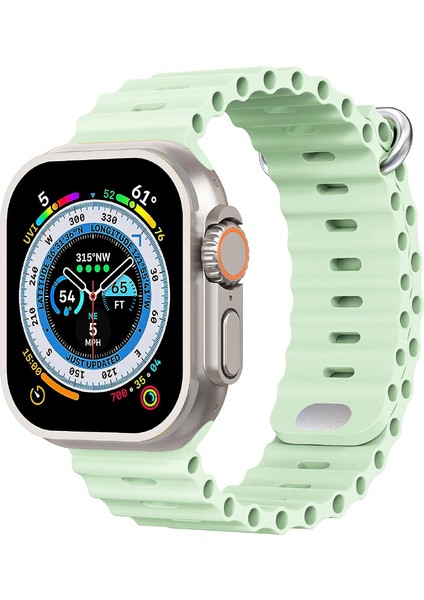 Apple Watch Uyumlu 42MM 44MM 45MM 49MM 1/2/3/4/5/6/se/7/8/9 Ultra Kordon Ocean Loop Kordon indirimleri