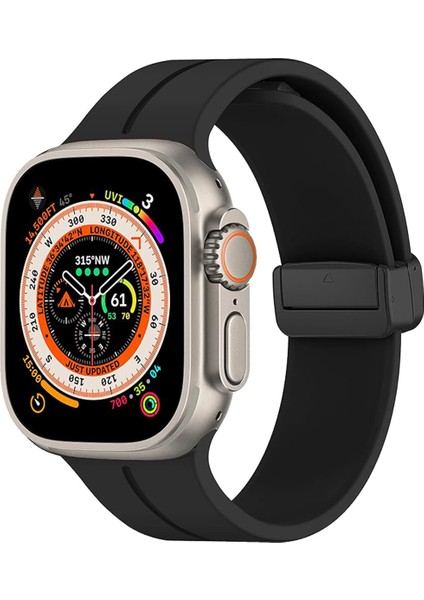 Apple Watch Uyumlu 38MM 40MM 41MM 1/2/3/4/5/6/se/7/8/9 Kordon Mıknatıslı Kordon