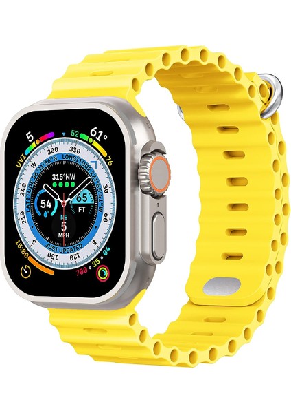 Apple Watch Uyumlu 38MM 40MM 41MM 1/2/3/4/5/6/se/7/8/9 Kordon Ocean Loop Kordon