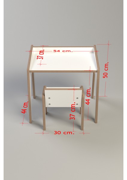 Çocuk Oyun ve Aktivite Masası ve Sandalye