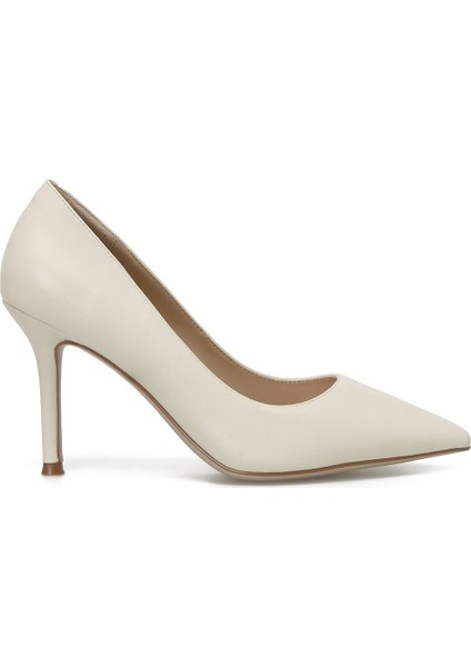 Fayla 3pr Bej Kadın Topuklu Ayakkabı