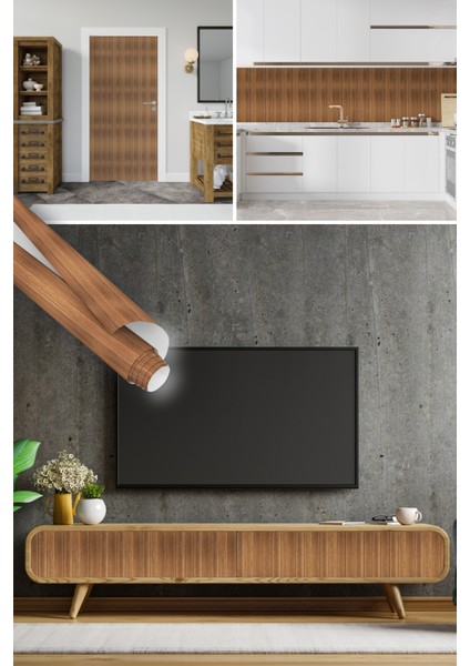 Tahıl Kahverengi Kendinden Yapışkanlı Folyo