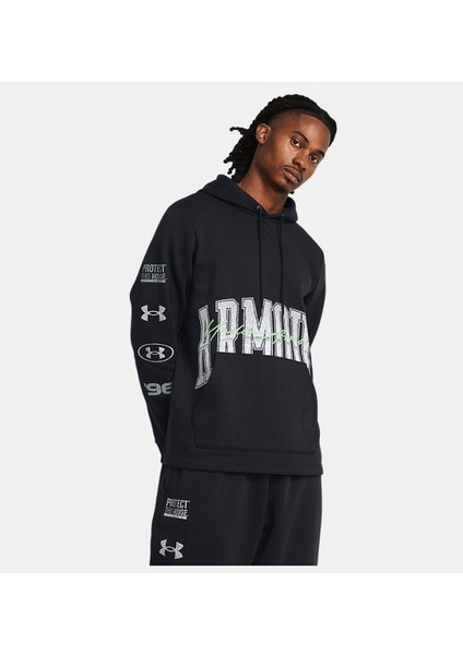 Under Armour Erkek UA Icon Fleece Kapüşonlu Üst 1383068-001