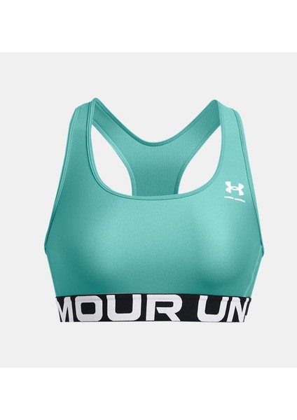 Kadın HeatGear® Armor Mid Branded Spor Sütyeni 1383544-482