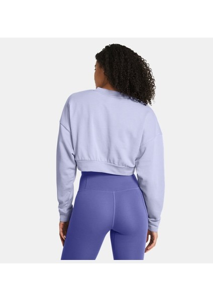 Kadın UA Rival Terry Oversized Crop Crew Uzun Kollu 1382738-539 fiyatları