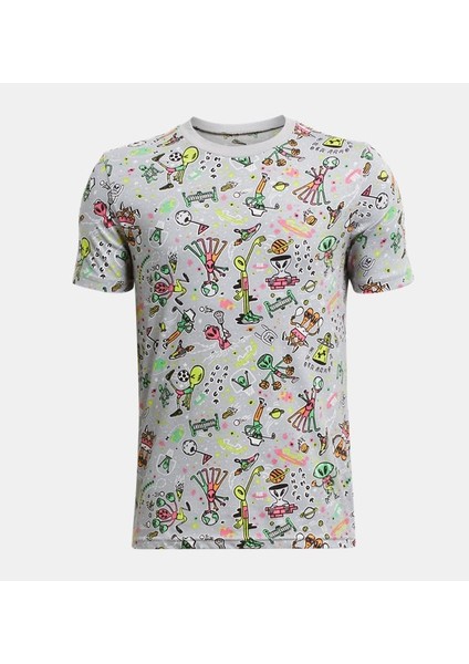 Erkek Çocuk UA Alien All Sports Kısa Kollu 1383597-011
