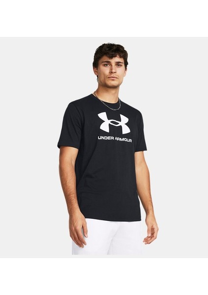Erkek UA Sportstyle Logo Update Kısa Kollu 1382911-001